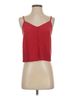Madewell 100% Silk 100% Polyester Red Sleeveless Top Size XXS - photo 1