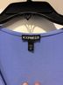 Express Blue Short Sleeve Blouse Size M - photo 4