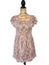WAYF Floral Pink Cocktail Dress Size M - photo 1
