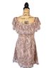 WAYF Floral Pink Cocktail Dress Size M - photo 2