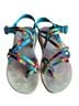 Chaco Tie-dye Multi Color Sandals Size 11 - photo 2