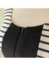 Amour Vert Stripes Black White Tank Top Size XS - photo 5