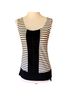Amour Vert Stripes Black White Tank Top Size XS - photo 1
