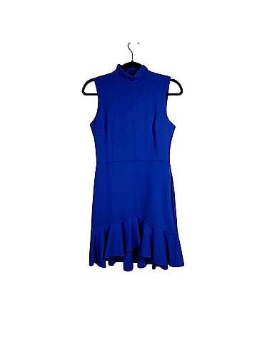 Susana Monaco Mock Neck Scuba Cocktail Dress (view 1)
