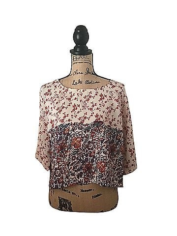 House of Harlow 1960 Ava Short Sleeve Blouse (view 1)