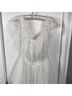 LoveShackFancy 100% Polyester Polka Dots White Cocktail Dress Size 4 - photo 8