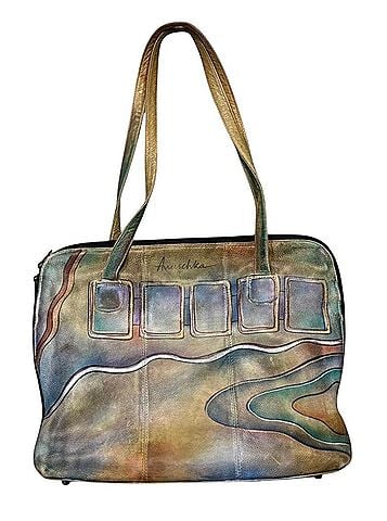 Anuschka Leather Laptop Bag (view 2)