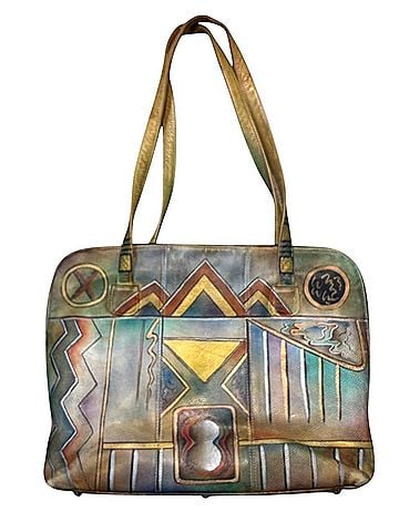 Anuschka Leather Laptop Bag (view 1)