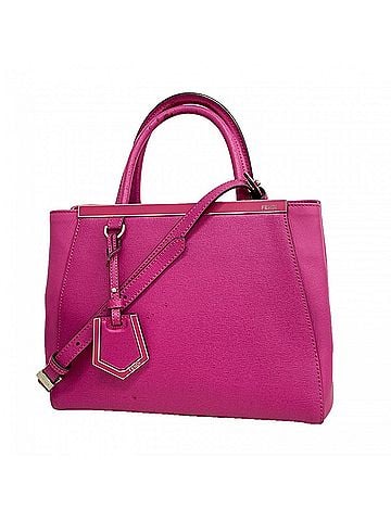 Fendi Fendi Leather Handbag, Pink, 2-Way Bag for Women (view 1)