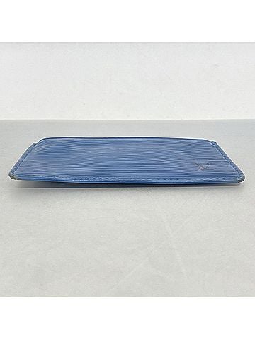 Louis Vuitton Louis Vuitton Epi Leather Pochette Clé Wallet/Coin Case M63805 Toledo Blue (Men's/Women's) (view 2)