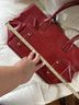 Dooney & Bourke 100% Leather 100% Cotton Red Tote One size - photo 15