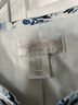 Caroline Constas Floral White Blue Jacket Size M - photo 3