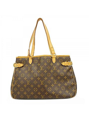 Louis Vuitton Louis Vuitton Monogram Batignolles Horizontal Tote Bag M51154 Brown Women's (view 1)