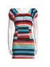 Caroline Constas Stripes Blue Black Casual Dress Size L - photo 1