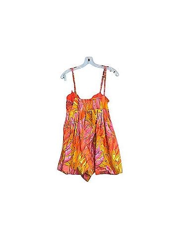 FARM Rio Sleeveless V-Neck Bubble-Hem Mini Dress Cocktail Dress (view 2)