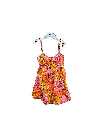 FARM Rio Sleeveless V-Neck Bubble-Hem Mini Dress Cocktail Dress (view 1)