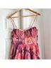 Hutch 100% Polyester 100% Polyester Print Pink Purple Casual Dress Size 8 (petite) - photo 6