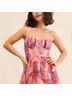 Hutch 100% Polyester 100% Polyester Print Pink Purple Casual Dress Size 8 (petite) - photo 13
