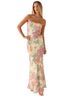 Peppermayo 100% Polyester 5% Spandex 95% Polyester Floral Multi Color Cocktail Dress Size 6 - photo 1