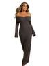 Cupshe Brown Wool Dress Size XL - photo 1