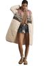 Anthropologie Fair Isle Pink White Coat Size S - photo 4