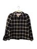 Brooks Brothers 100% Wool 54% Rayon 100% Wool Plaid Blue Tan Blazer Size 8 - photo 1