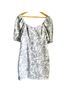 Lilly Pulitzer Floral White Blue Casual Dress Size 12 - photo 1