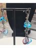 Murano Blue Purple Teal Ear Muffs One size - photo 3