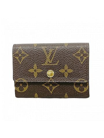 Louis Vuitton Louis Vuitton Monogram Portemonnaie Plat Wallet/Coin Case M61930 Brown Women's (view 1)