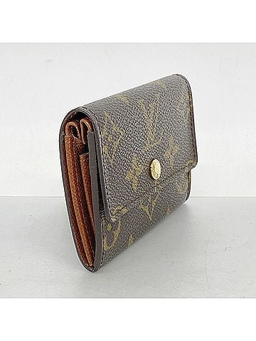 Louis Vuitton Louis Vuitton Monogram Portemonnaie Plat Wallet/Coin Case M61930 Brown Women's (view 2)