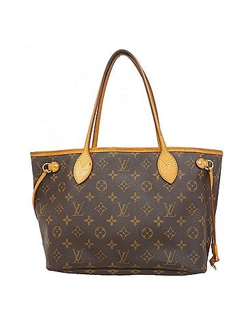 Louis Vuitton Louis Vuitton Monogram Neverfull PM Tote Bag M40155 Brown (Women's) (view 1)
