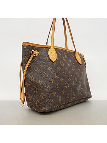 Louis Vuitton Louis Vuitton Monogram Neverfull PM Tote Bag M40155 Brown (Women's) (view 2)