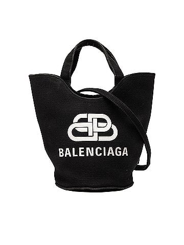 Balenciaga Canvas Wave Tote XS (view 1)