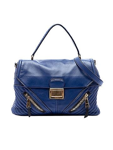 Miu Miu Quilted Nappa Biker Top Handle Bag (view 1)