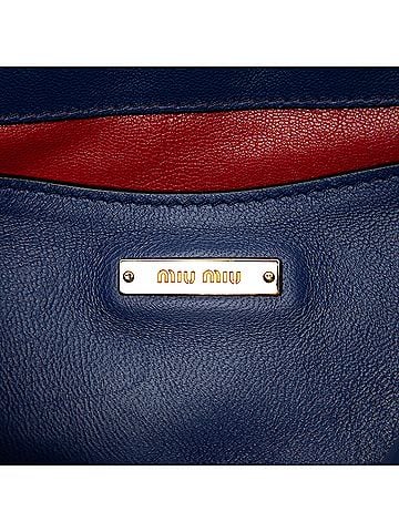 Miu Miu Quilted Nappa Biker Top Handle Bag (view 2)