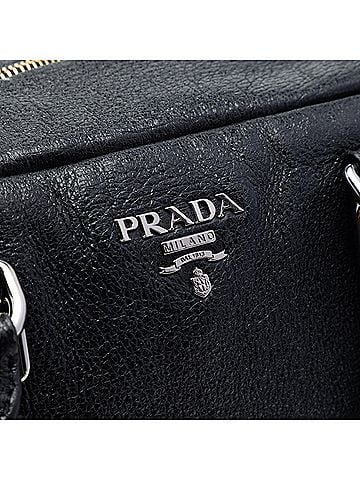 Prada Cervo Lux Bauletto Handbag (view 2)