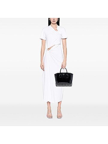 Prada Spazzolato Studded Crystal Tote (view 2)