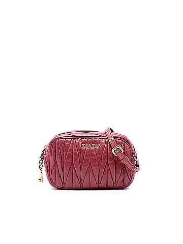 Miu Miu Matelasse Nappa Camera Bag (view 1)