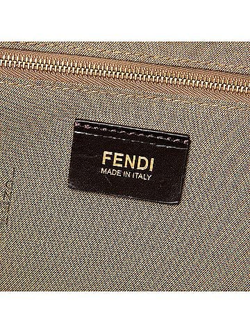 Fendi Large Zucca Canvas Ponyhair 2Jours Tote (view 2)
