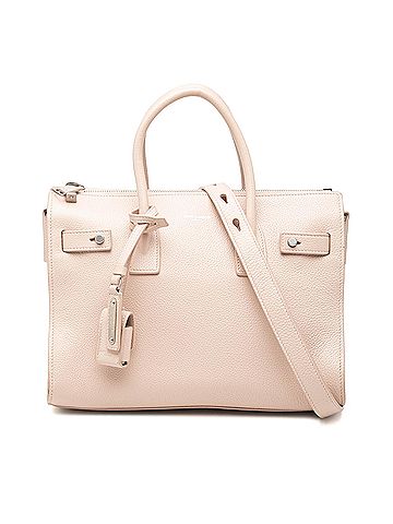 Saint Laurent Baby Grained Calfskin Sac De Jour Satchel (view 1)