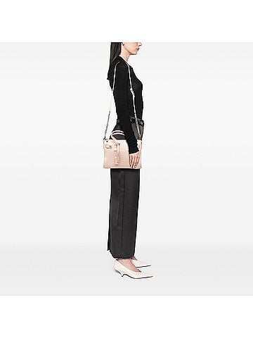 Saint Laurent Baby Grained Calfskin Sac De Jour Satchel (view 2)