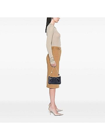 Fendi Zucchino Spalmati Chain Pochette (view 2)