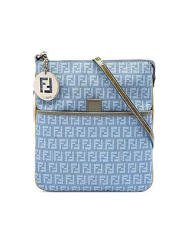 Fendi Zucchino Coated Canvas Forever Crossbody (view 1)
