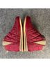 Teva 100% Recycled Polyester 50% Rubber Solid Red Ankle Boots Size 7 - photo 5