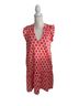 Boden Print Orange White Casual Dress Size 4 - photo 7