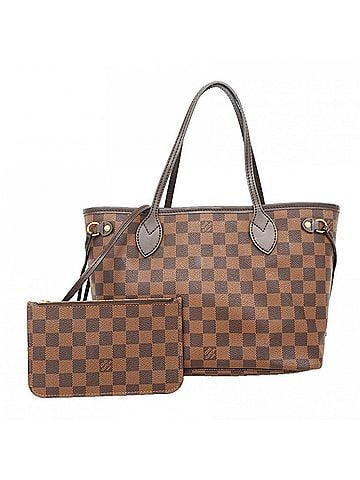 Louis Vuitton Louis Vuitton Damier Neverfull PM Tote Bag N40600 Ebene (Women's) (view 1)