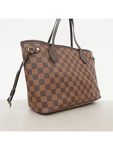 Louis Vuitton Louis Vuitton Damier Neverfull PM Tote Bag N40600 Ebene (Women's) (view 2)