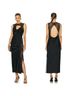 SIMKHAI 100% Polyester 60% Nylon 40% Cotton 100% Polyamide Solid Black Cocktail Dress Size 2 - photo 4