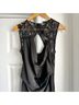 SIMKHAI 100% Polyester 60% Nylon 40% Cotton 100% Polyamide Solid Black Cocktail Dress Size 2 - photo 12