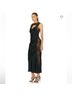 SIMKHAI 100% Polyester 60% Nylon 40% Cotton 100% Polyamide Solid Black Cocktail Dress Size 2 - photo 5
